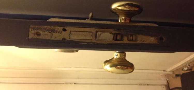 Old Mortise Lock Replacement in Sanger